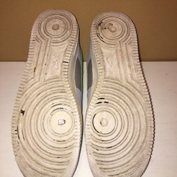 Nike Air force 1 Low Wolf Grey Green Size 11 - Picture 8 of 8